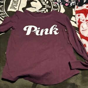 PINK Victoria's Secret Top with Pink Logo